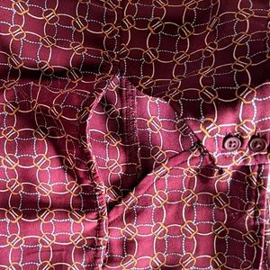 Bergundy xs petite loft top